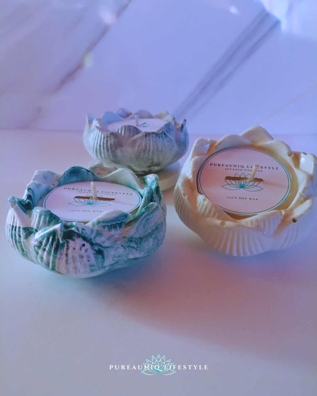 Lotus Bloom Candle