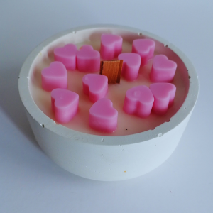 Mini Heart Candle