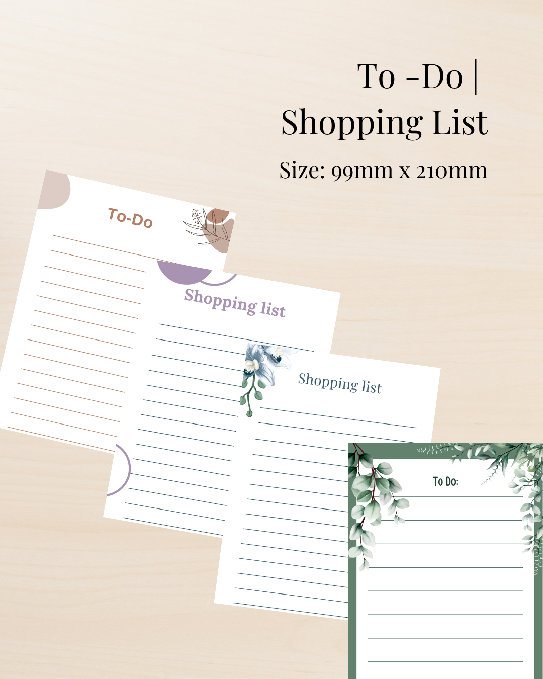 To-Do | Shopping List
