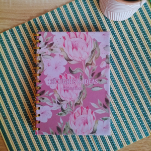 notebook, spiral notebook, ideas, thoughts, journaling