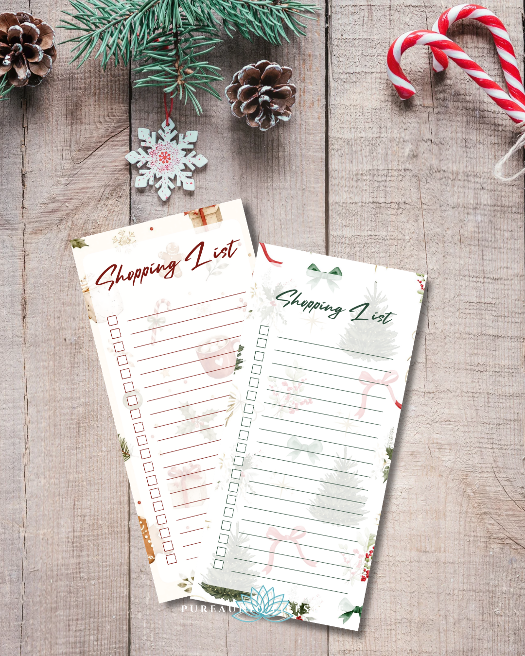 Magnetic Christmas Shopping List
